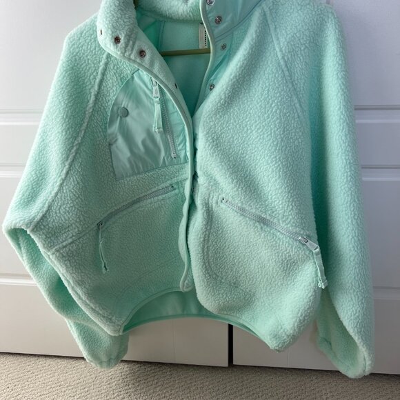 Free People FP Movement Women's Hit the Slopes Jacket Light Ice - Picture 3 of 5